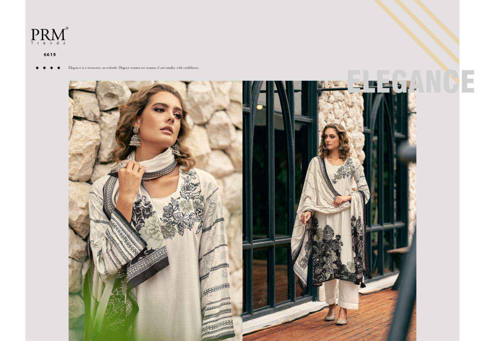 Prm Trendz Antara Digital Print Fancy Pashmina Suit Supplier