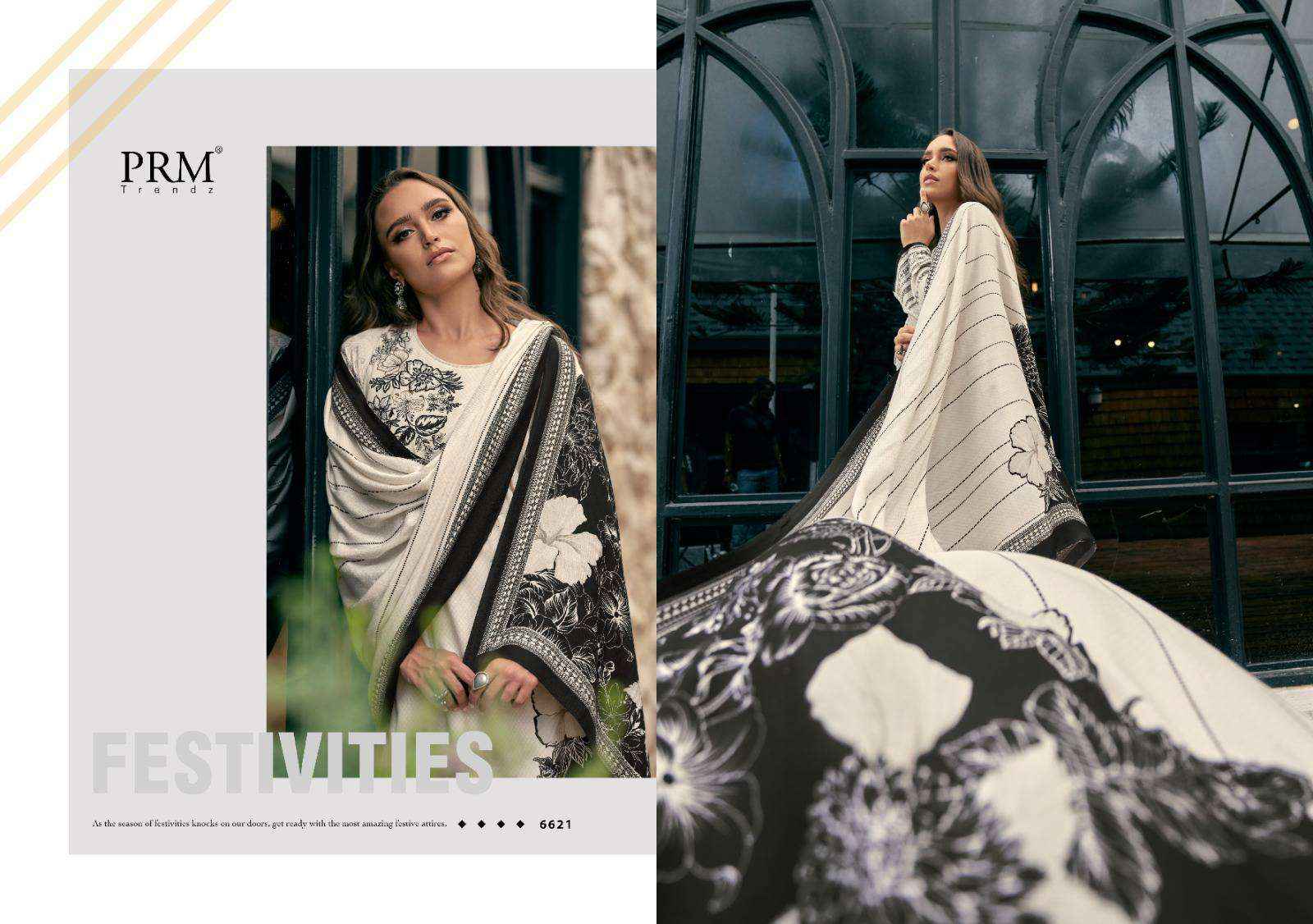 Prm Trendz Antara Digital Print Fancy Pashmina Suit Supplier