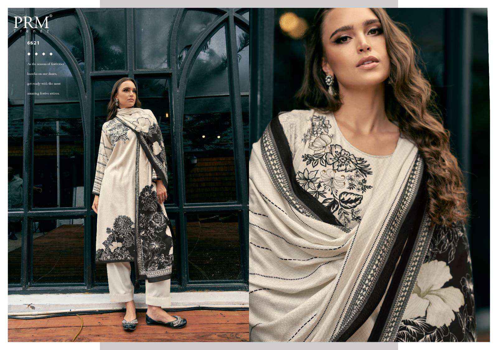 Prm Trendz Antara Digital Print Fancy Pashmina Suit Supplier