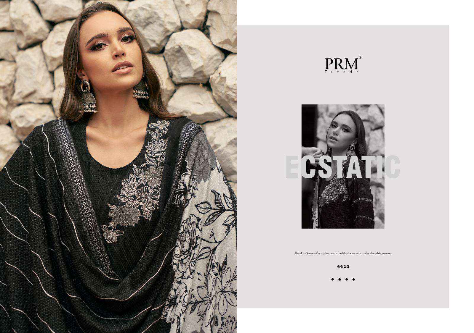 Prm Trendz Antara Digital Print Fancy Pashmina Suit Supplier