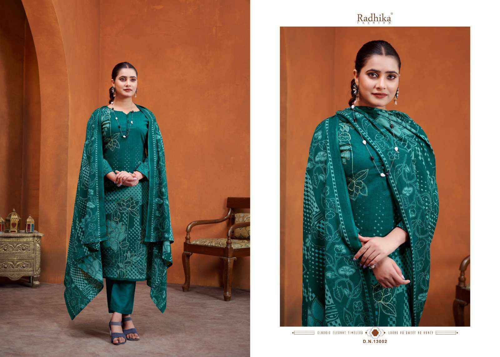 Radhika Fashion Azara Mannat Lawn Cotton Dress Material Wholesale Price ( 4 Pcs Catalog )