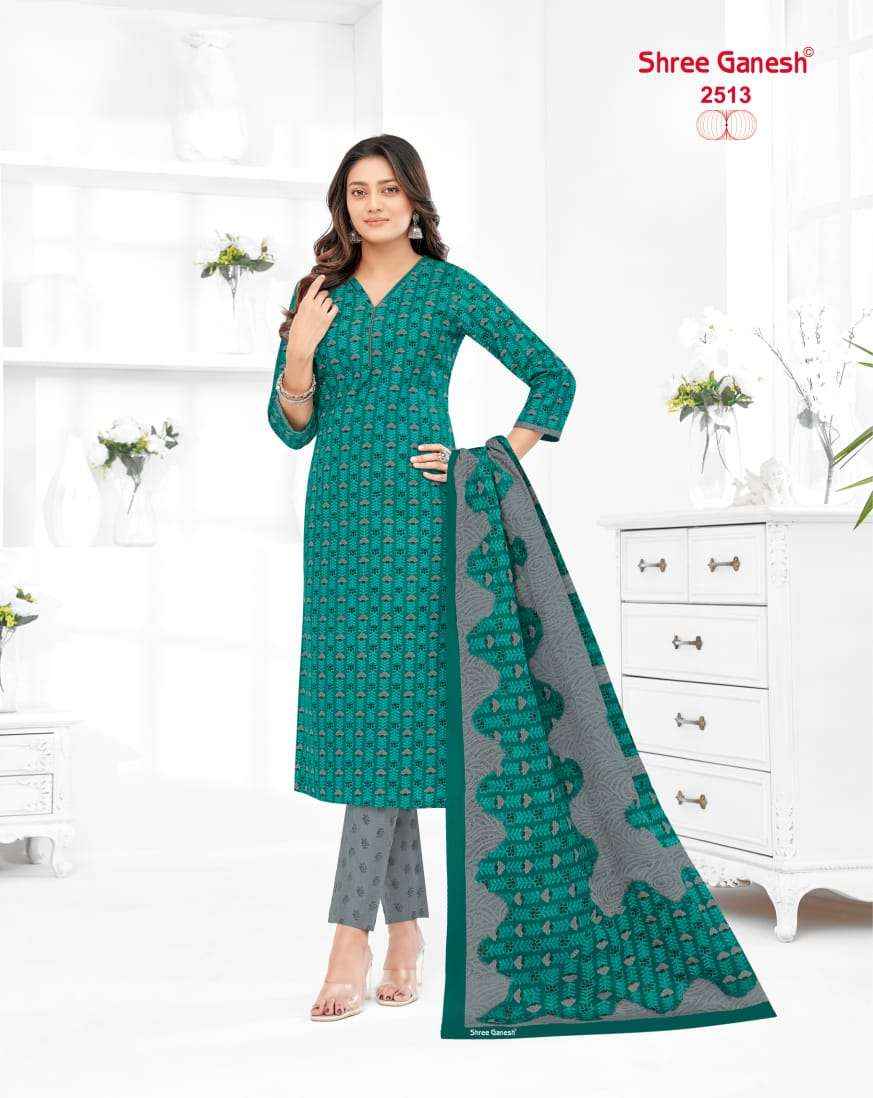 SHREE GANESH SAMAIYRA VOL 15 COTTON PRINTED SALWAR SUIT ( 18 PCS CATALOG )