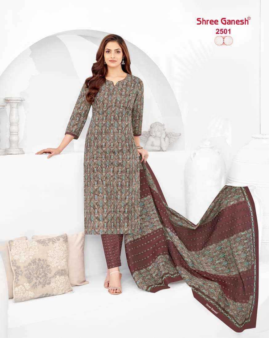 SHREE GANESH SAMAIYRA VOL 15 COTTON PRINTED SALWAR SUIT ( 18 PCS CATALOG )