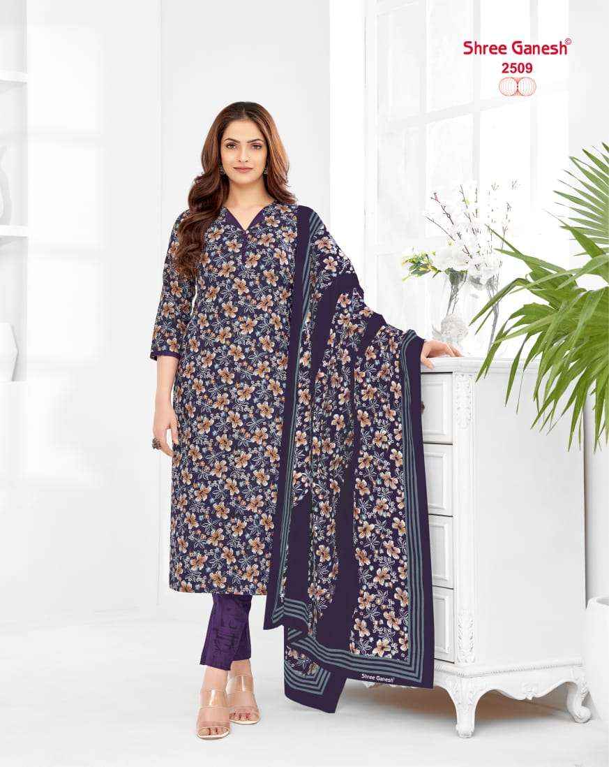 SHREE GANESH SAMAIYRA VOL 15 COTTON PRINTED SALWAR SUIT ( 18 PCS CATALOG )