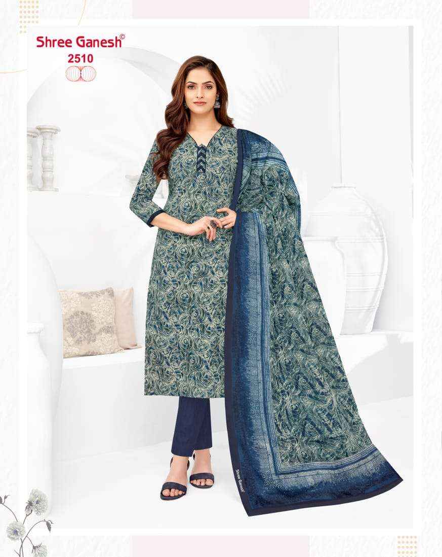 SHREE GANESH SAMAIYRA VOL 15 WHOLESALE COTTON PRINTED SALWAR SUIT ( 18 PCS CATALOG )