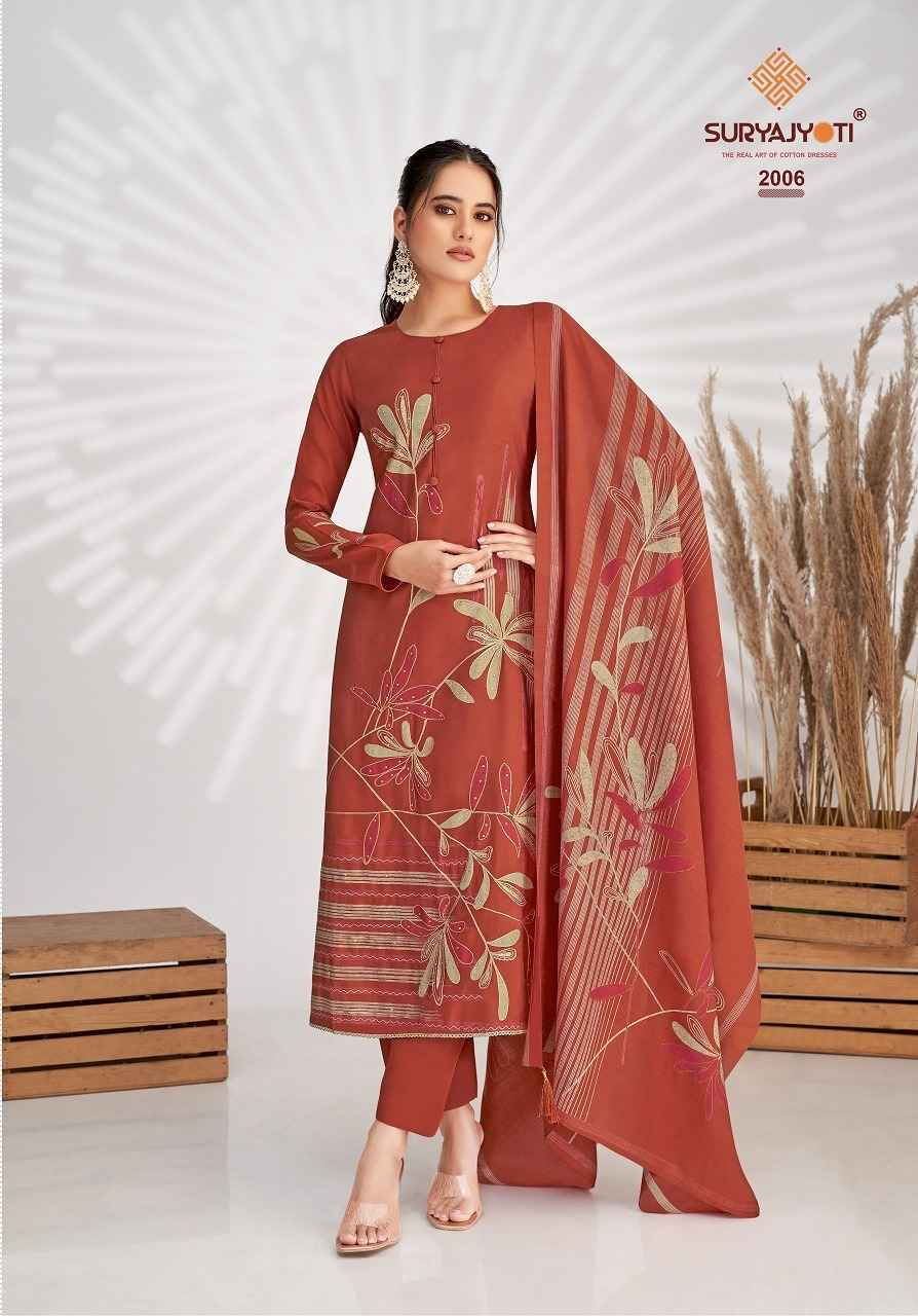 Suryajyoti Prabha Vol 2 Modal Dress Material wholesale price ( 6 pcs catalog )