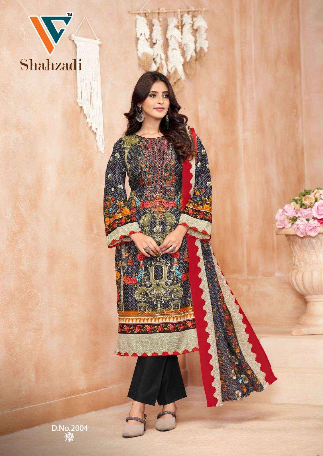 Vandana Creation Shahzadi Vol 2 Cotton Dress Material wholesale price ( 8 pcs catalog )