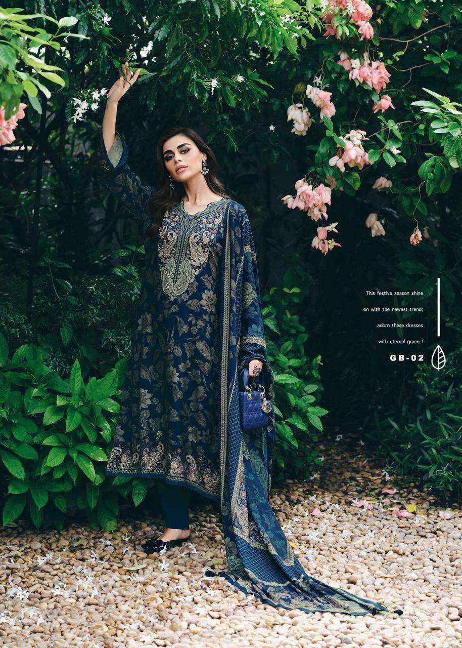 Varsha Gul Baahar Exclusive Pashmina Ladies Suit Catalog Dealer