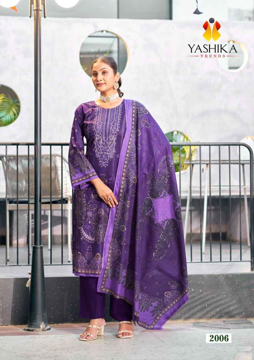 Yashika Trends Naira C Cotton Dress Material wholesale price ( 8 pcs catalog )