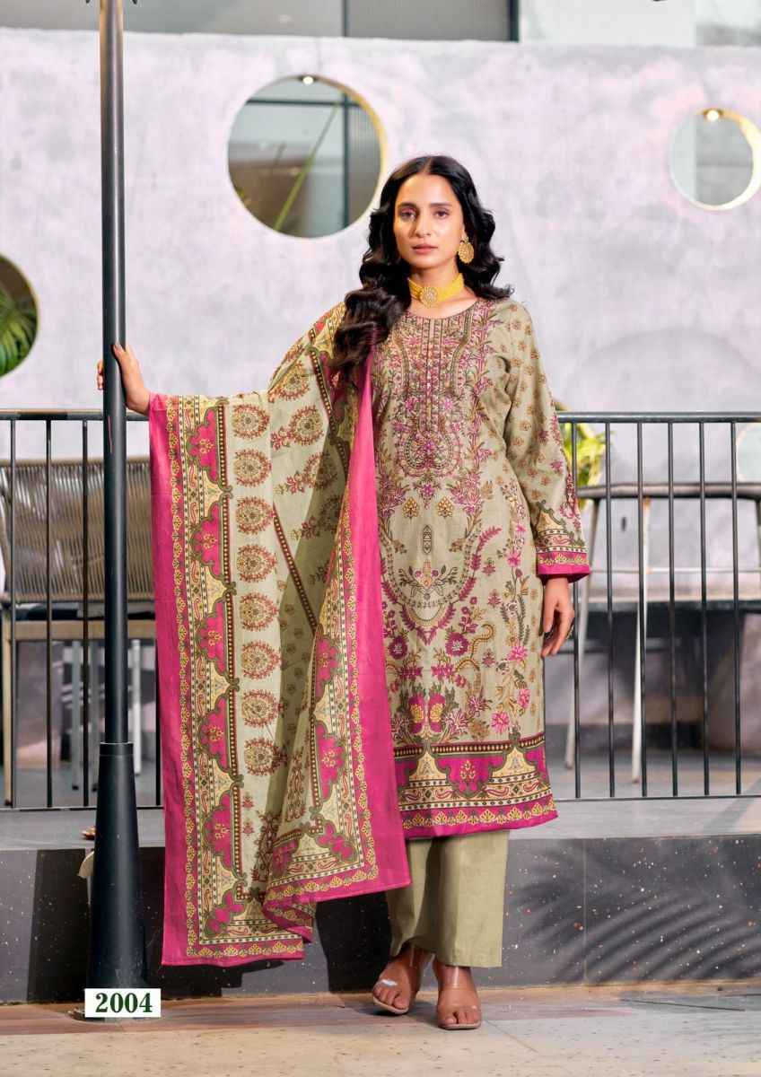 Yashika Trends Naira C Cotton Dress Material wholesale price ( 8 pcs catalog )