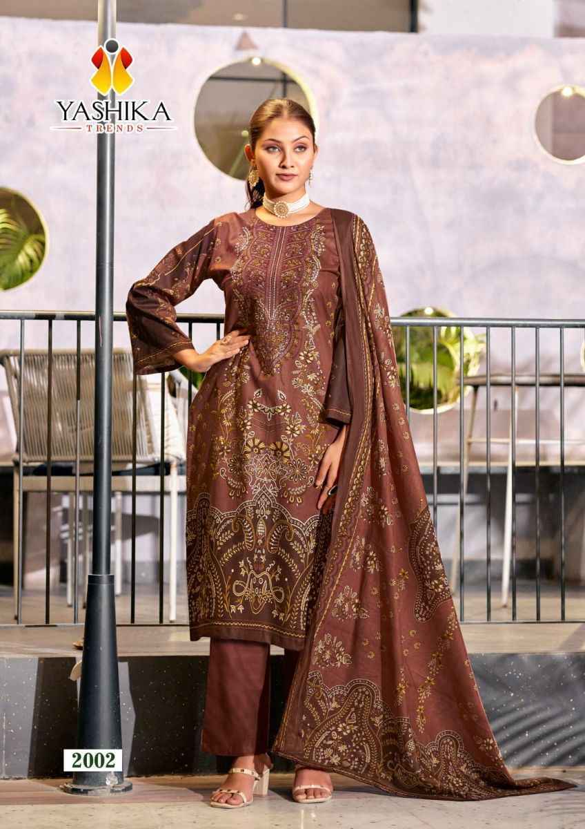 Yashika Trends Naira C Cotton Dress Material wholesale price ( 8 pcs catalog )