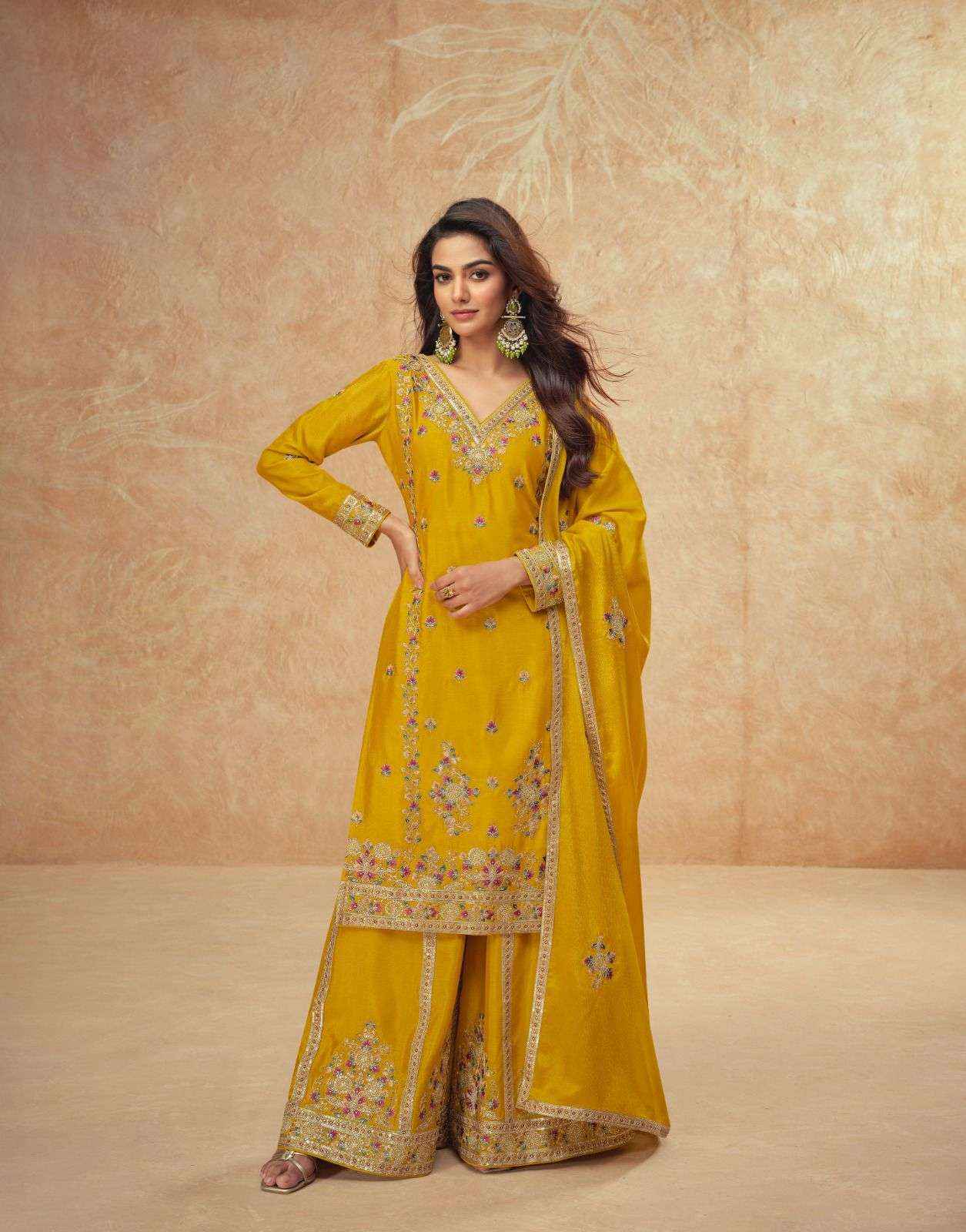 Aashirwad Guzarish 10162 To 10164 Designer Silk Sharara Suit Readymade Wholesale Price ( 3 Pcs Catalog )