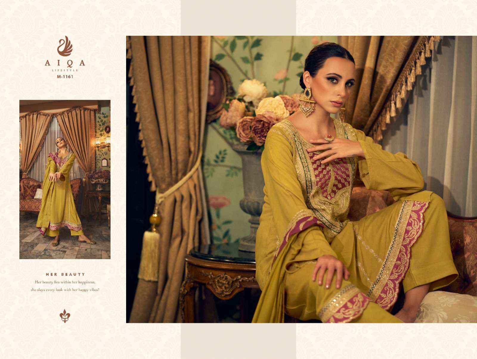 Aiqa Dastak Vol 2 Designer Pashmina Suit Dress Material Wholesale Price ( 7 Pcs Catalog )