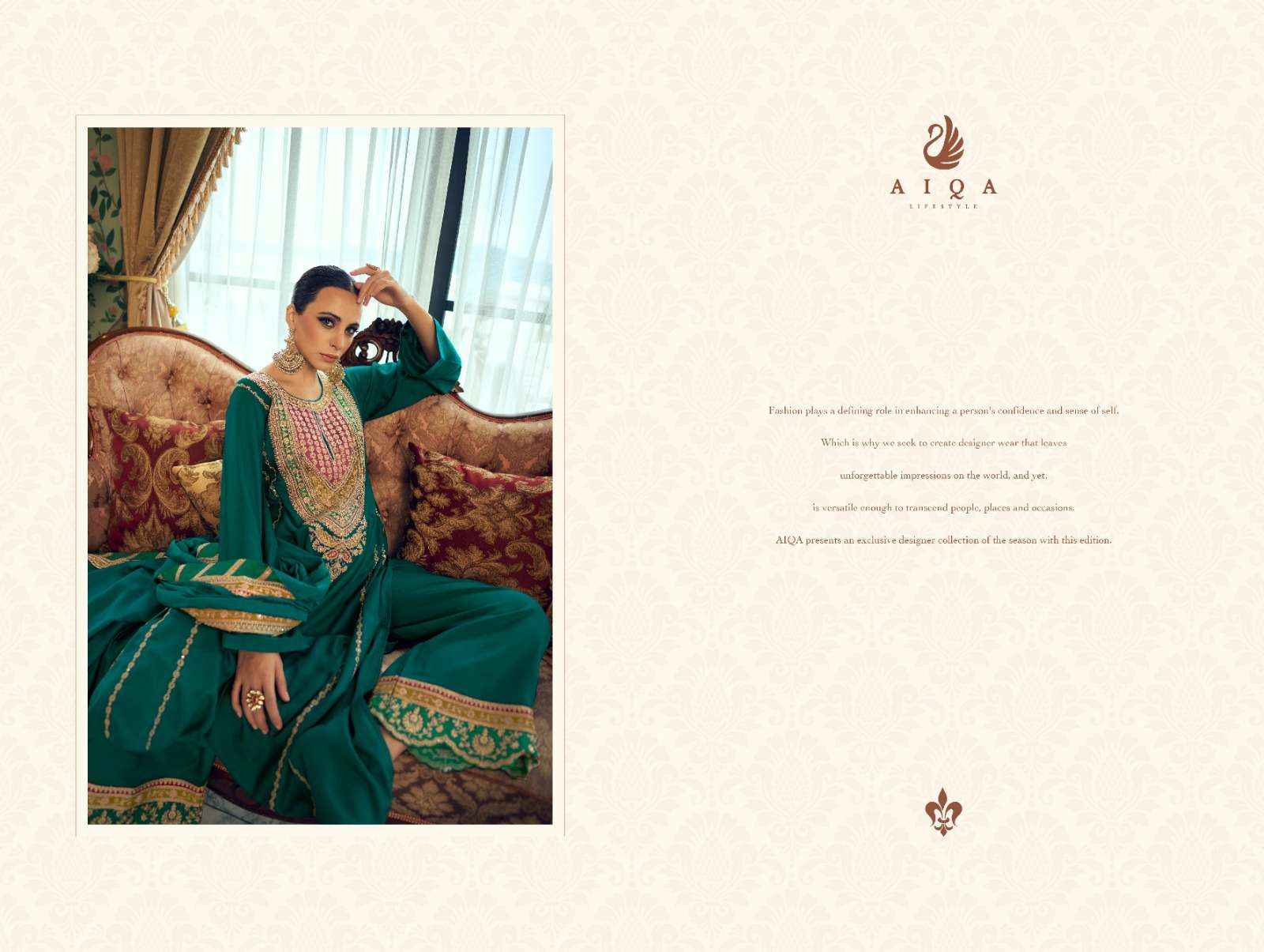 Aiqa Dastak Vol 2 Designer Pashmina Suit Dress Material Wholesale Price ( 7 Pcs Catalog )