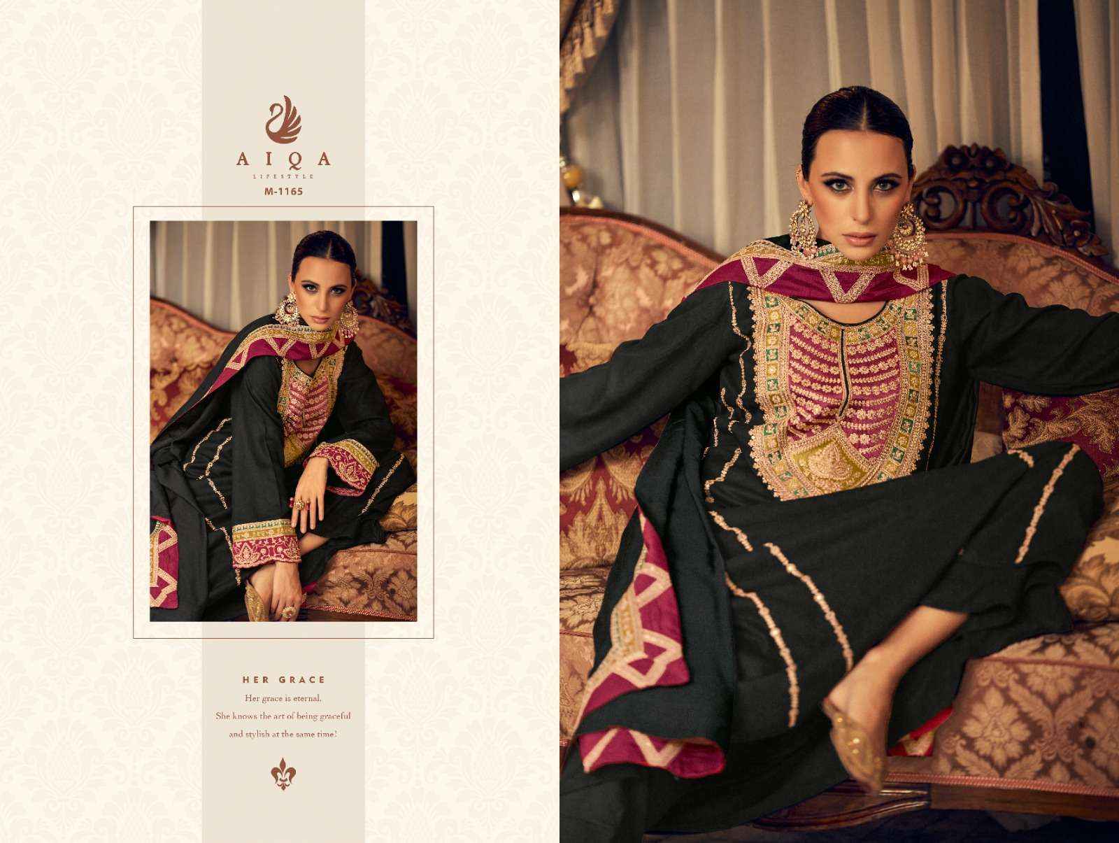 Aiqa Dastak Vol 2 Designer Pashmina Suit Dress Material Wholesale Price ( 7 Pcs Catalog )