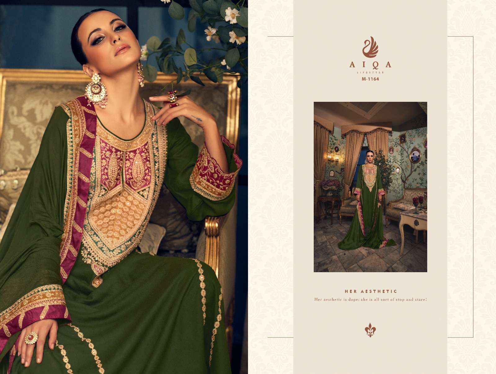 Aiqa Dastak Vol 2 Designer Pashmina Suit Dress Material Wholesale Price ( 7 Pcs Catalog )