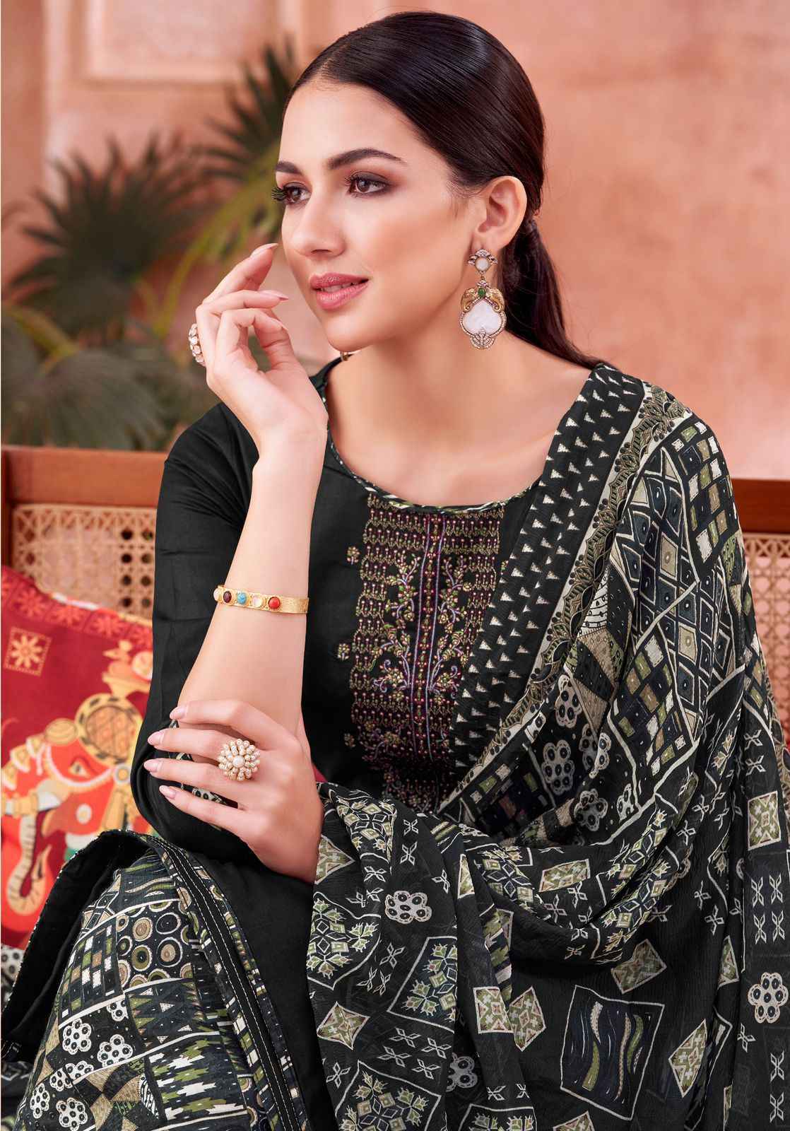 Alok Nusrat E Patiyala Edition 16 Zam Dress Material Wholesale Price ( 8 Pcs Catalog )