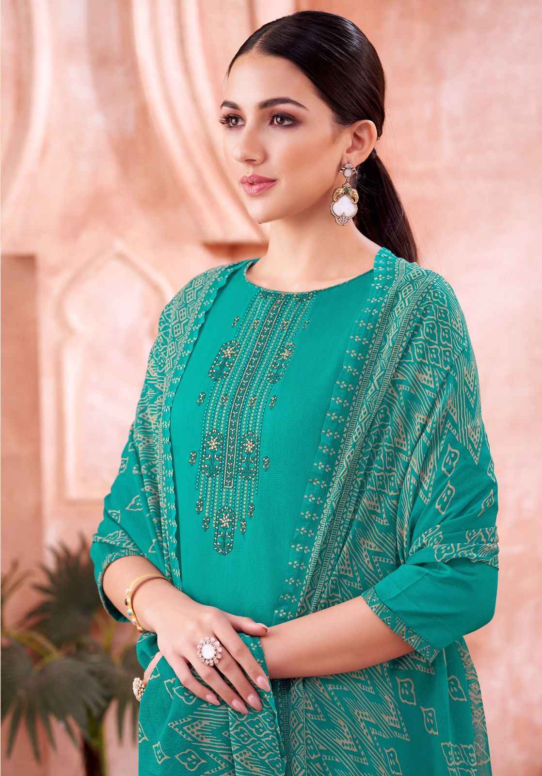 Alok Nusrat E Patiyala Edition 16 Zam Dress Material Wholesale Price ( 8 Pcs Catalog )