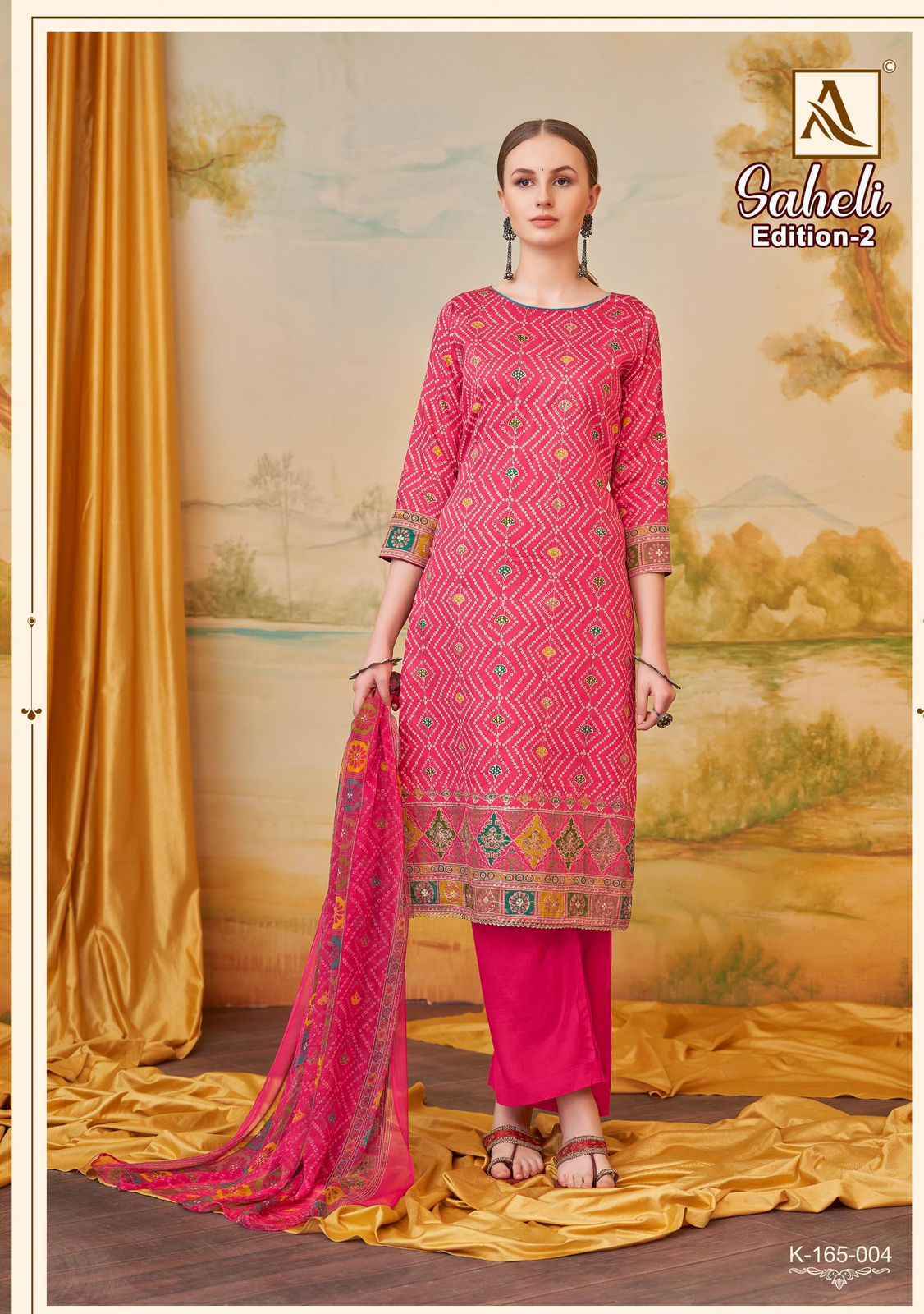 Alok Saheli Edition 2 Cotton Dress Material Wholesale Price ( 4 Pcs Catalog )