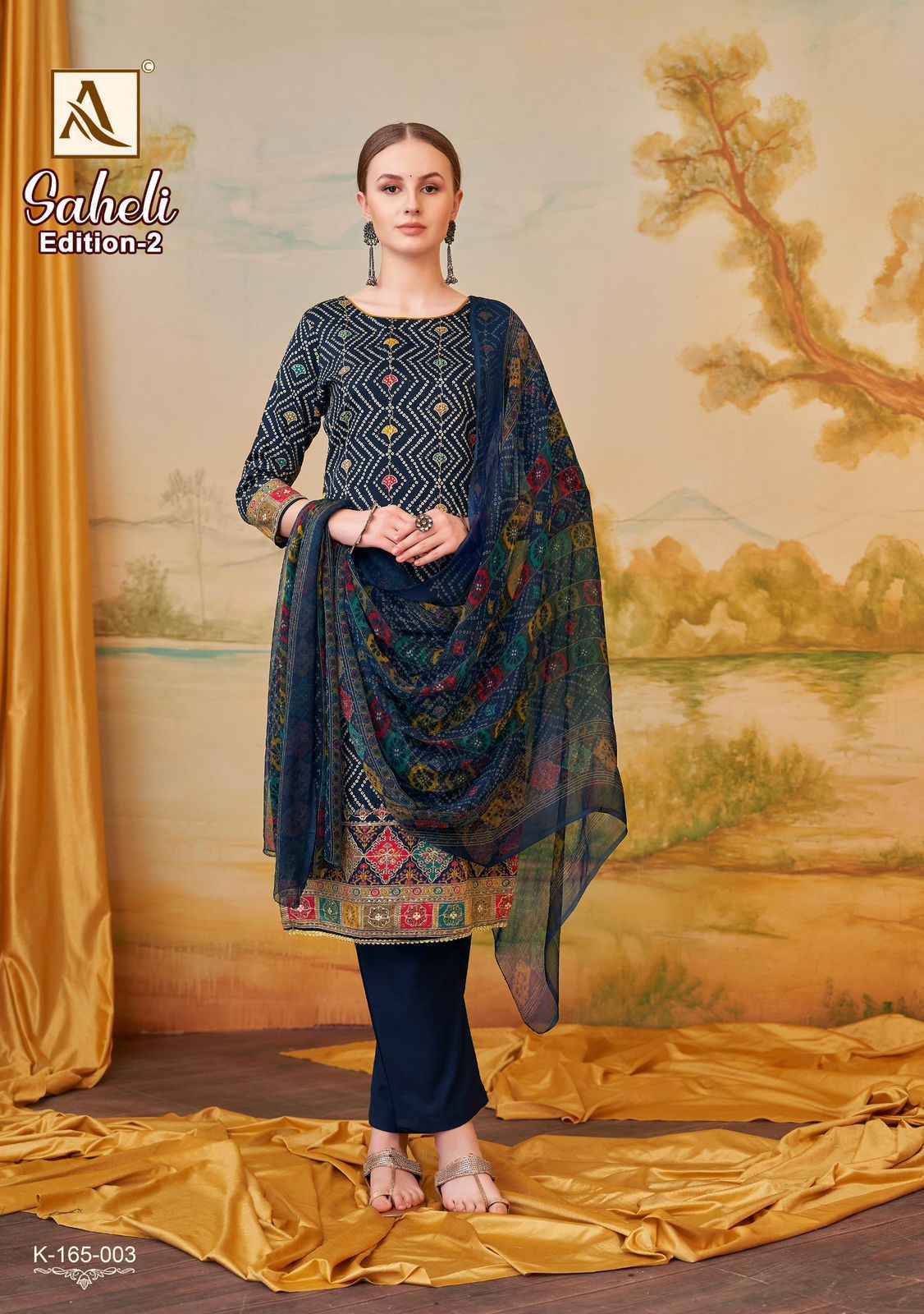 Alok Saheli Edition 2 Cotton Dress Material Wholesale Price ( 4 Pcs Catalog )