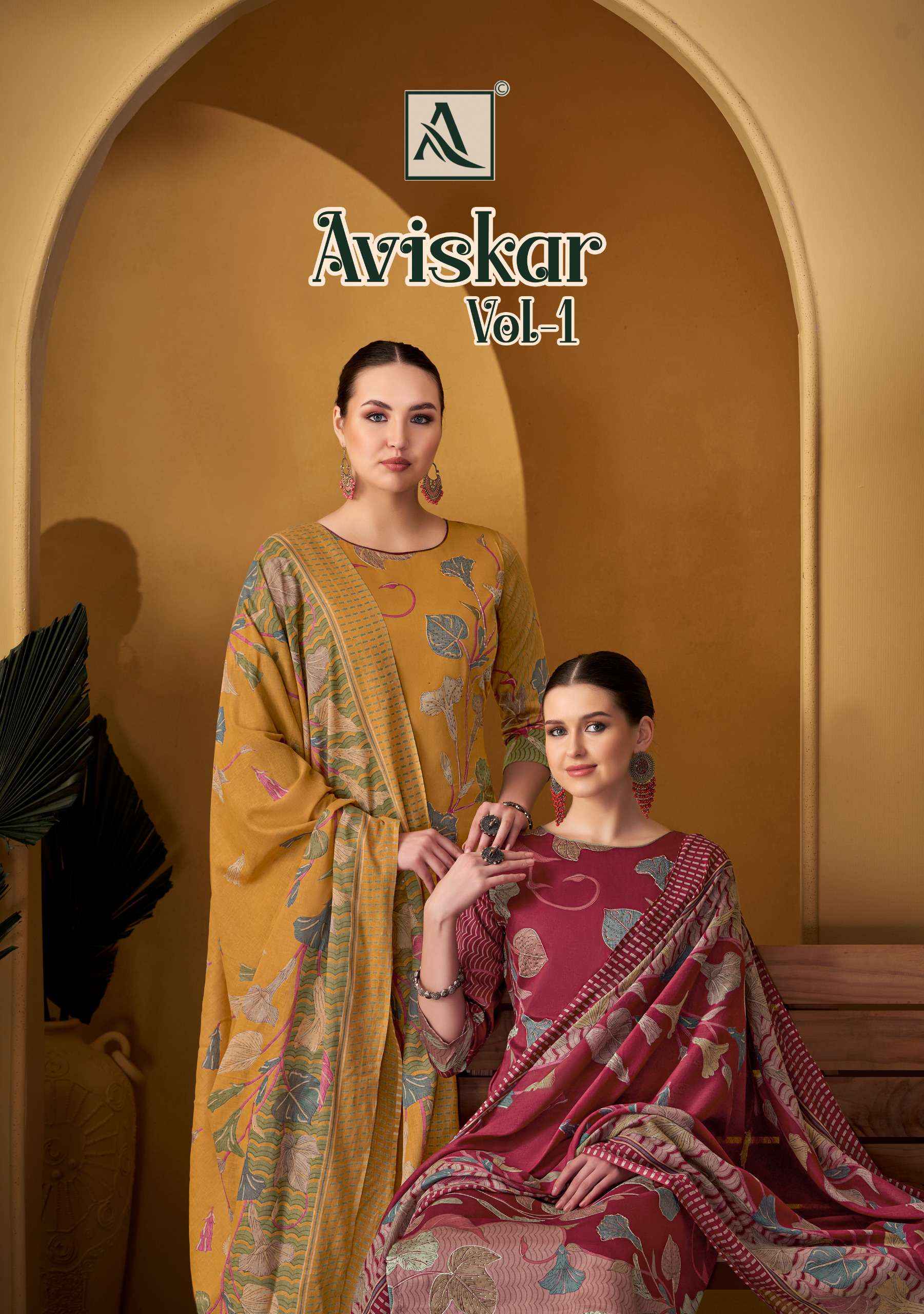 ALOK SUITS AVISKAR WHOLESALE JAM COTTON SALWAR KAMEEZ ( 4 PCS CATALOG )