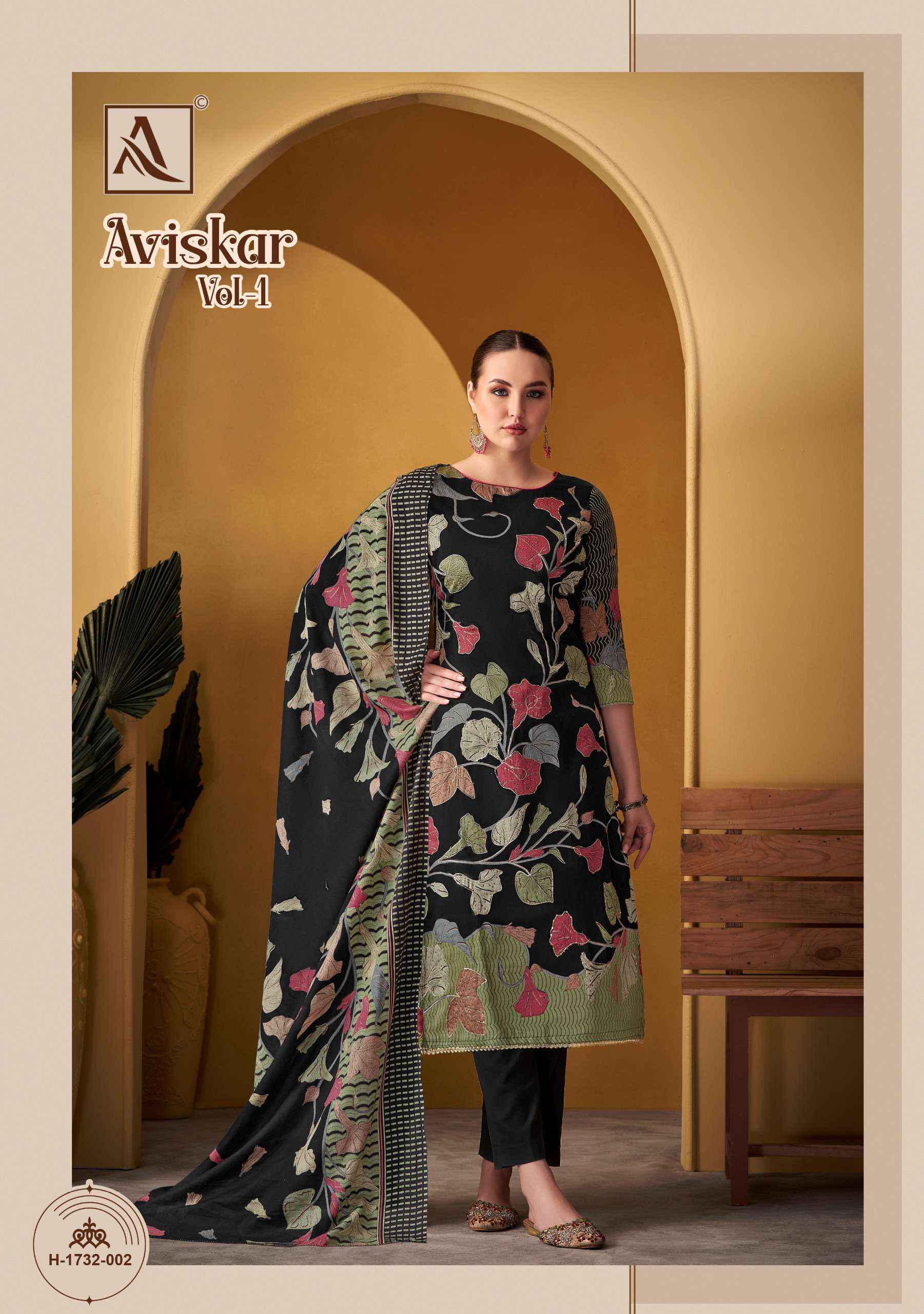 ALOK SUITS AVISKAR WHOLESALE JAM COTTON SALWAR KAMEEZ ( 4 PCS CATALOG )