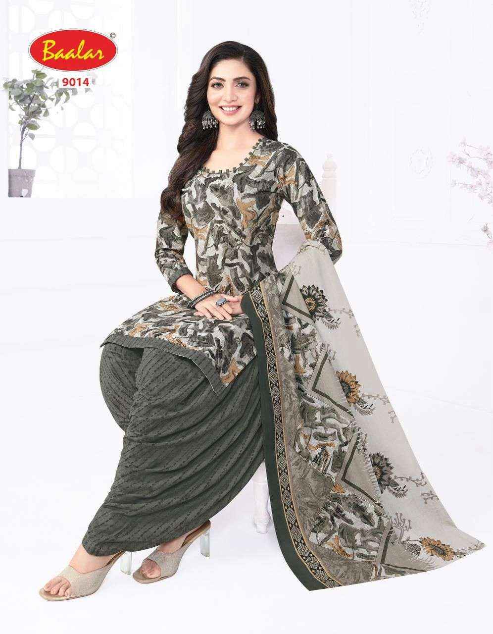 BAALAR CRISTAL PATIYALA VOL 9 COTTON PRINTED SALWAR SUIT