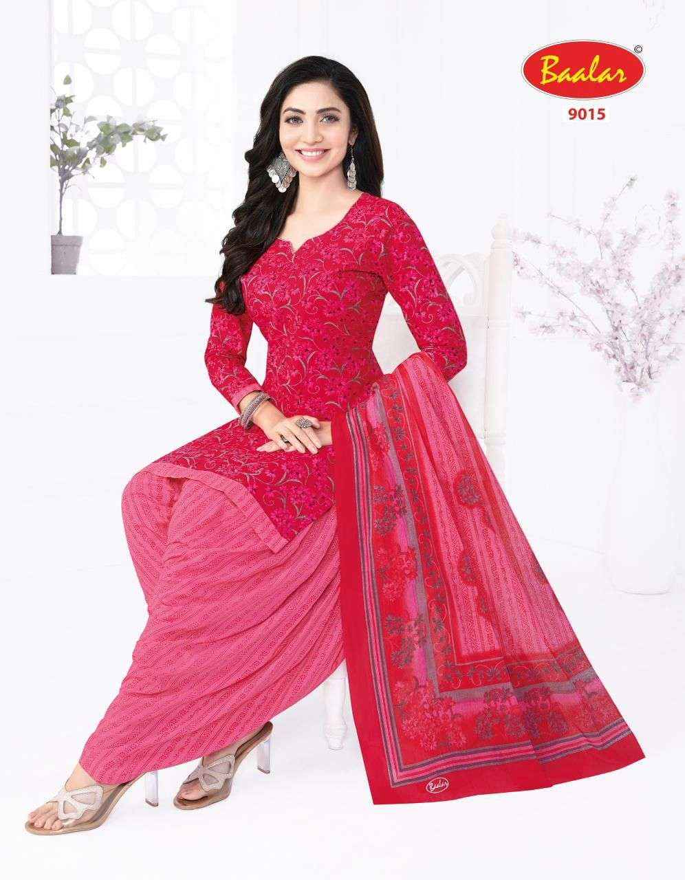 BAALAR CRISTAL PATIYALA VOL 9 COTTON PRINTED SALWAR SUIT