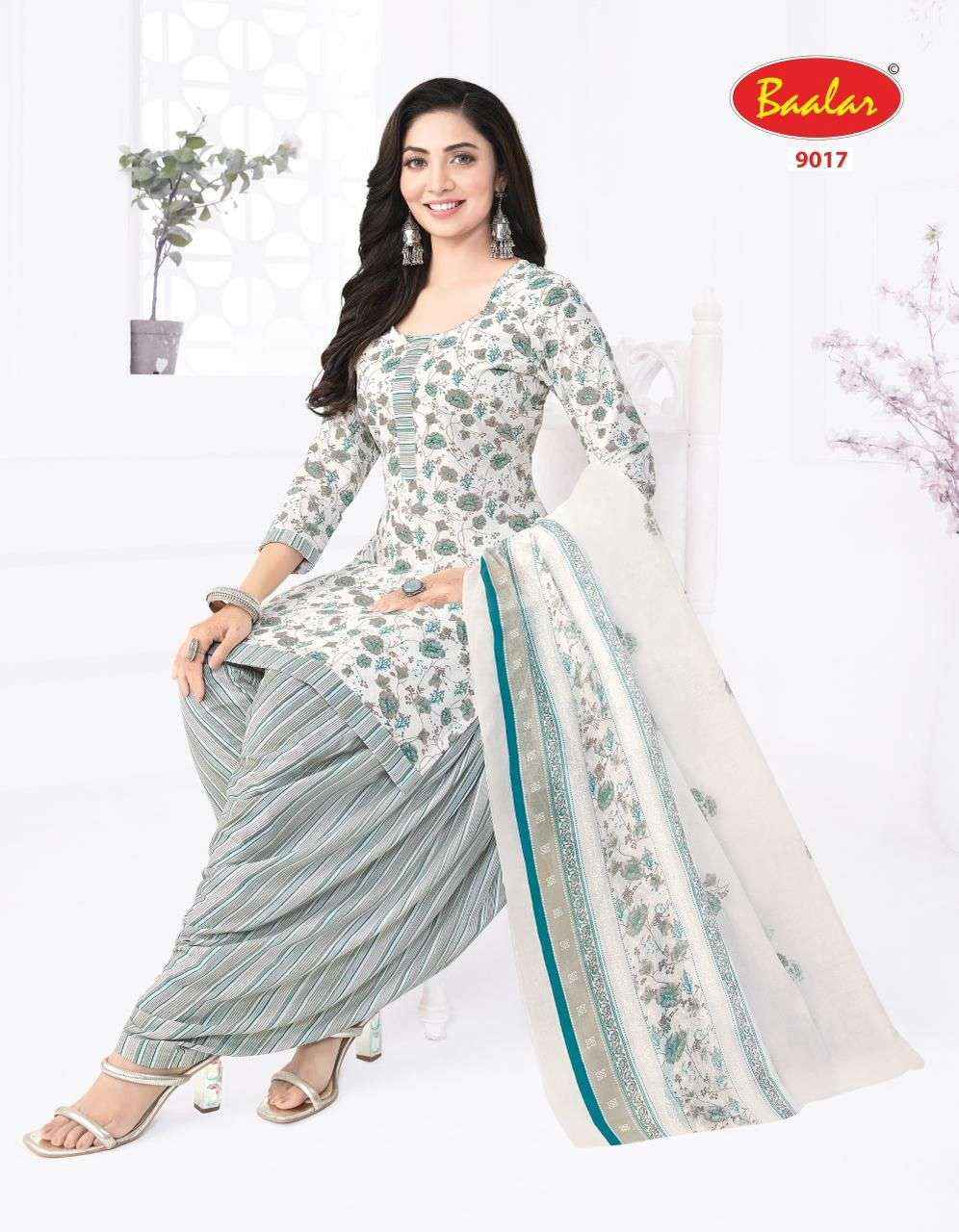 BAALAR CRISTAL PATIYALA VOL 9 COTTON PRINTED SALWAR SUIT