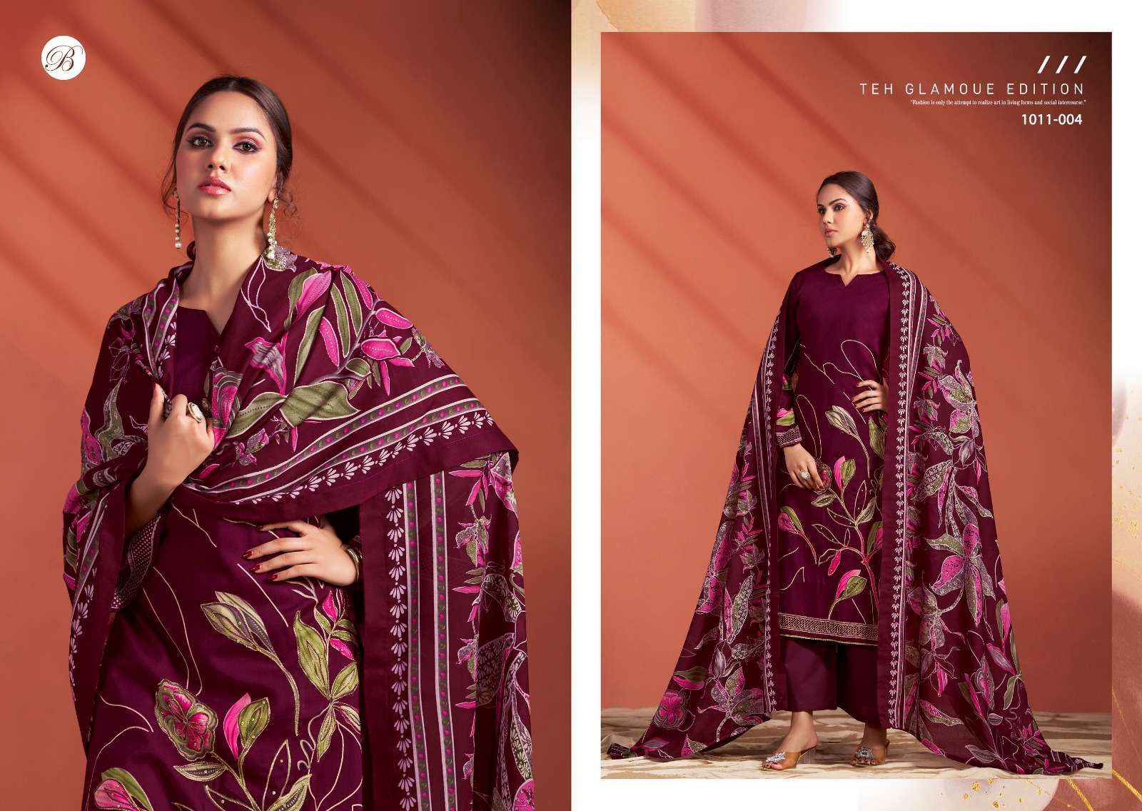 Belliza Samaira Vol 2 Unstitch Fancy Ladies Suit Dress Material Wholesale Price ( 6 Pcs Catalog )