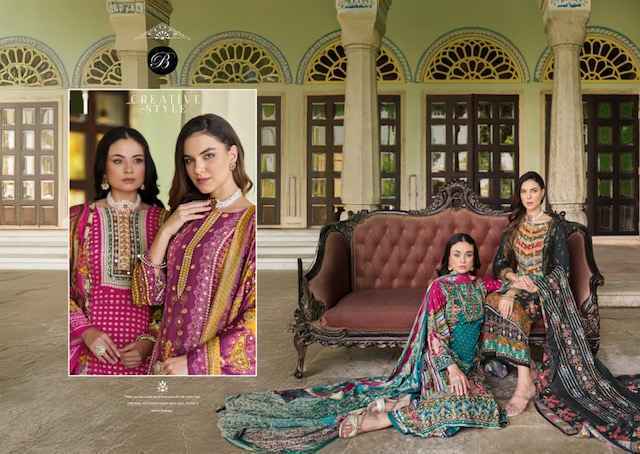 Belliza Shaheen Vol 2 Viscouse Reyon Dress Material Wholesale Price ( 8 Pcs Catalog )