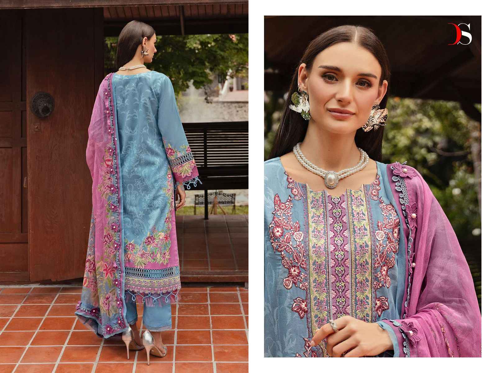 Deepsy Bliss Lawn Vol 24-2 Cotton Dress Material Wholesale Price ( 8 Pcs Catalog )