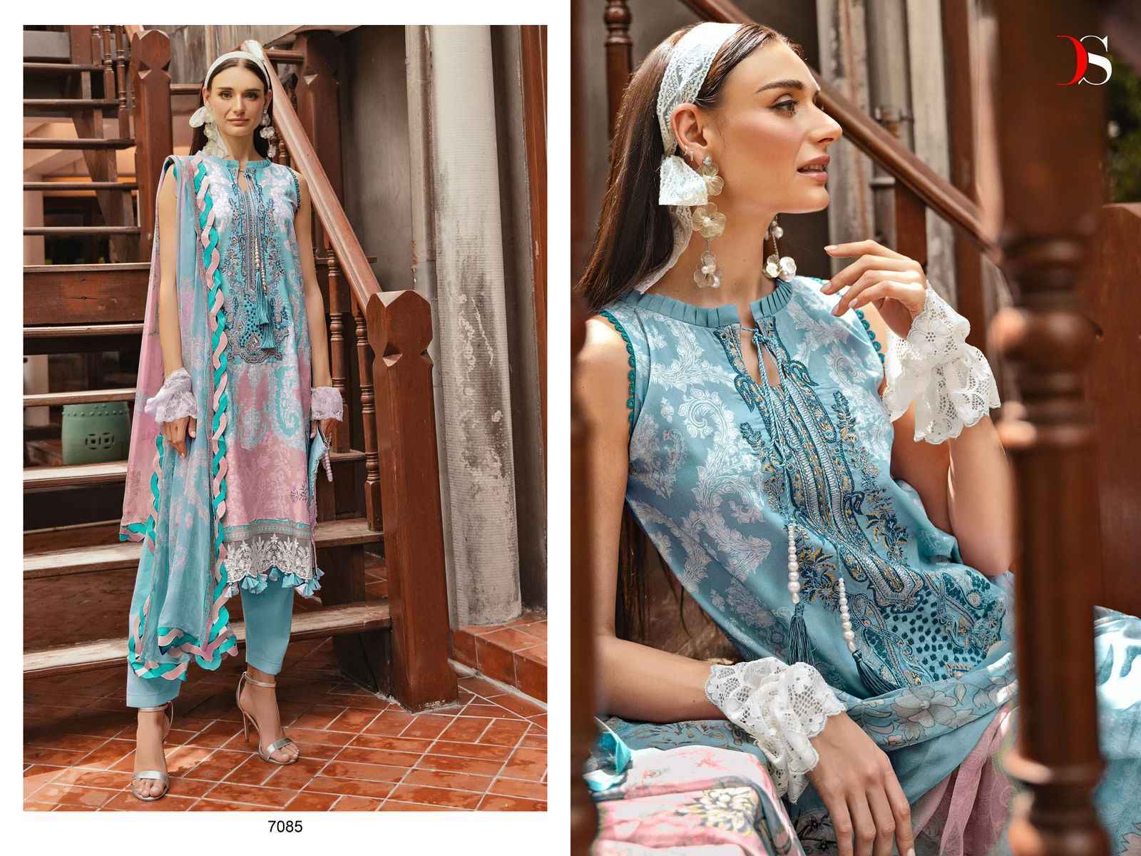 Deepsy Bliss Lawn Vol 24-2 Cotton Dress Material Wholesale Price ( 8 Pcs Catalog )