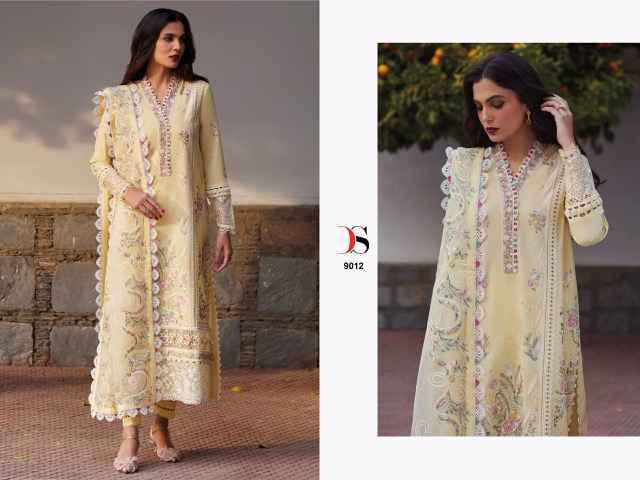 Deepsy Elan Lawn Vol 25 Cotton Dress Materia Wholesale Price ( 6 Pcs Catalog )