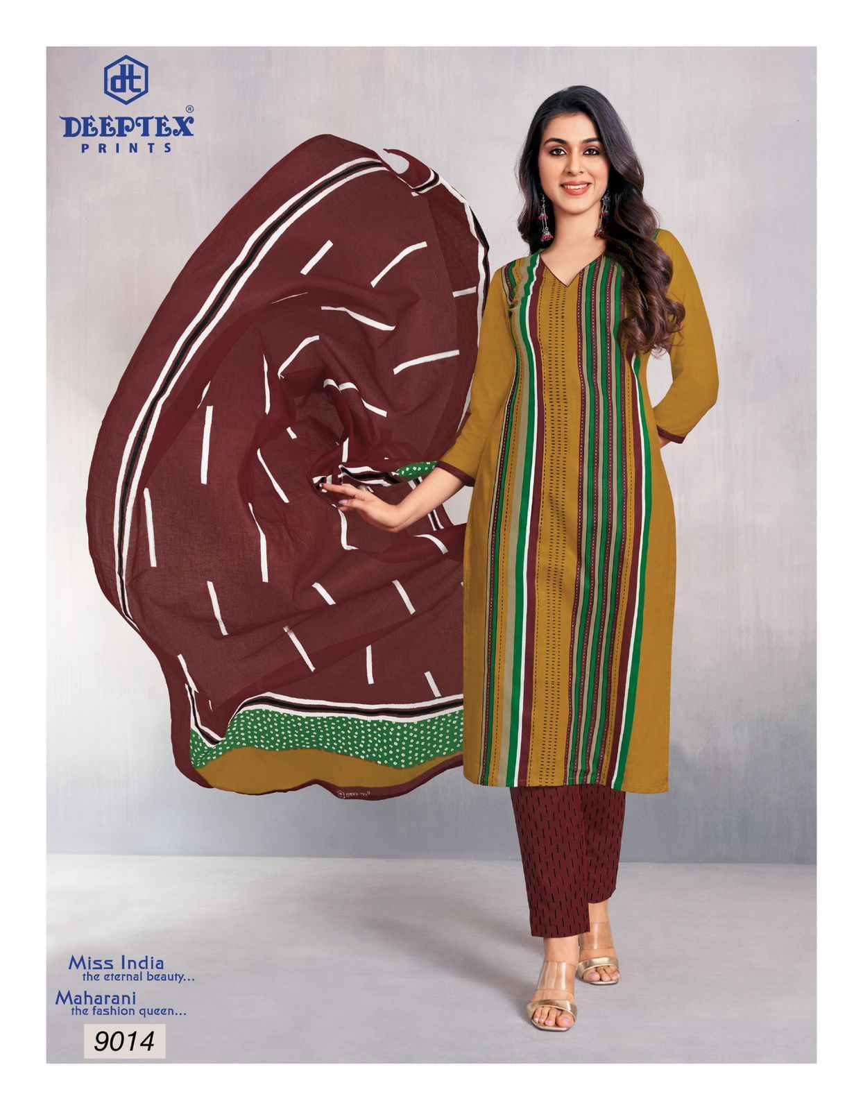 Deeptex Miss India Vol 90 Wholesale Cotton Printed Dress Material ( 16 Pcs Catalog )