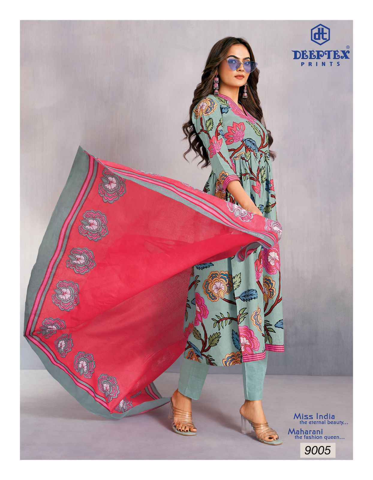 Deeptex Miss India Vol 90 Wholesale Cotton Printed Dress Material ( 16 Pcs Catalog )