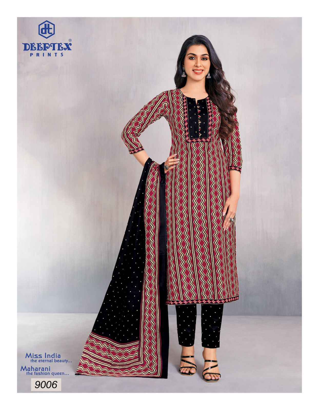 Deeptex Miss India Vol 90 Wholesale Cotton Printed Dress Material ( 16 Pcs Catalog )