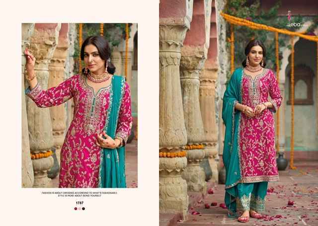 Eba Lifestyle Sangit Readymade Chinone Suit Wholesale Price ( 3 Pcs Catalog )