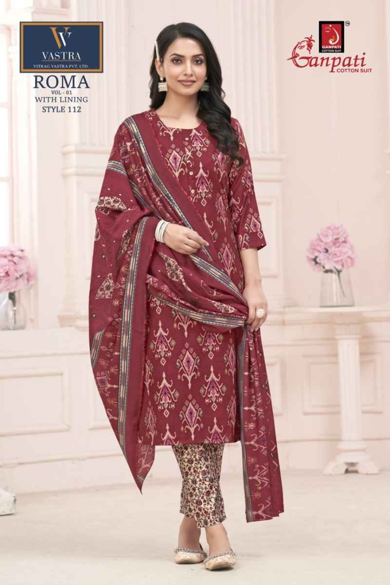 Ganpati Roma Vol 1 Readymade Mexican Silk Set Wholesale Price ( 15 Pcs Catalog )