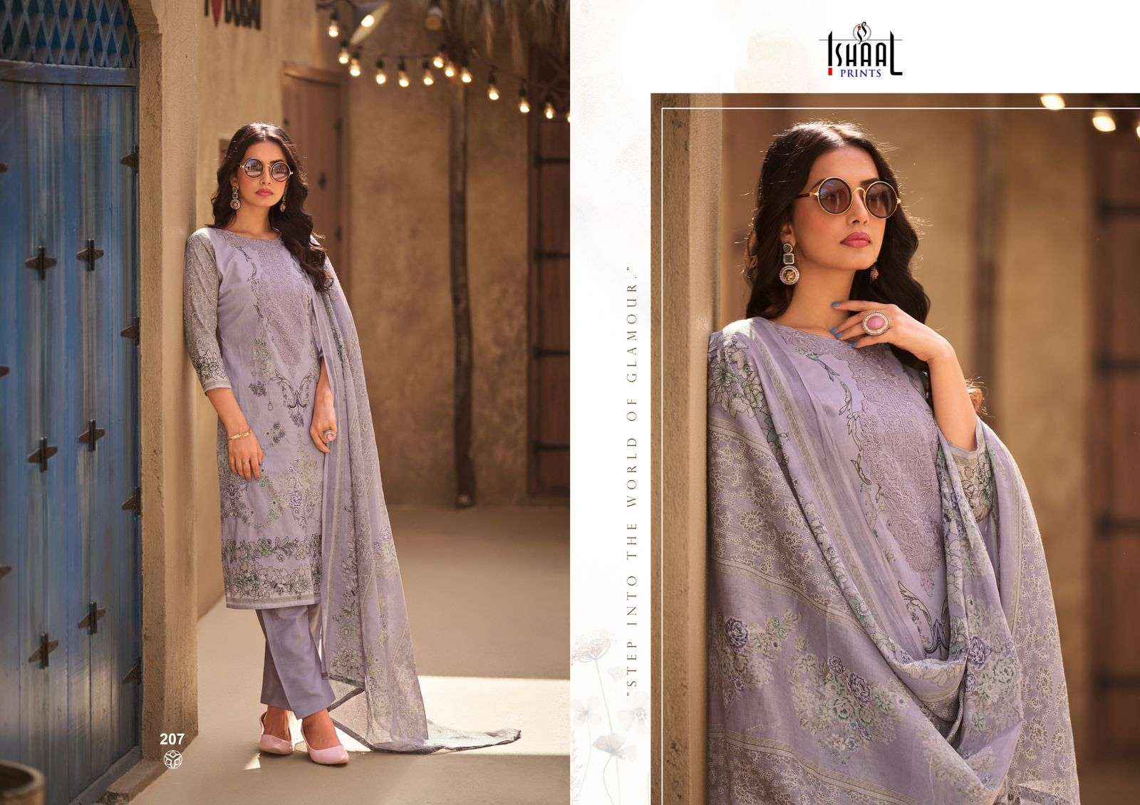 ISHAAL PRINTS MARIA VOL 2 LAWN COTTON FANCY SUIT DRESS MATERIAL MATERIAL WHOLESALE PRICE ( 8 PCS CATALOG )