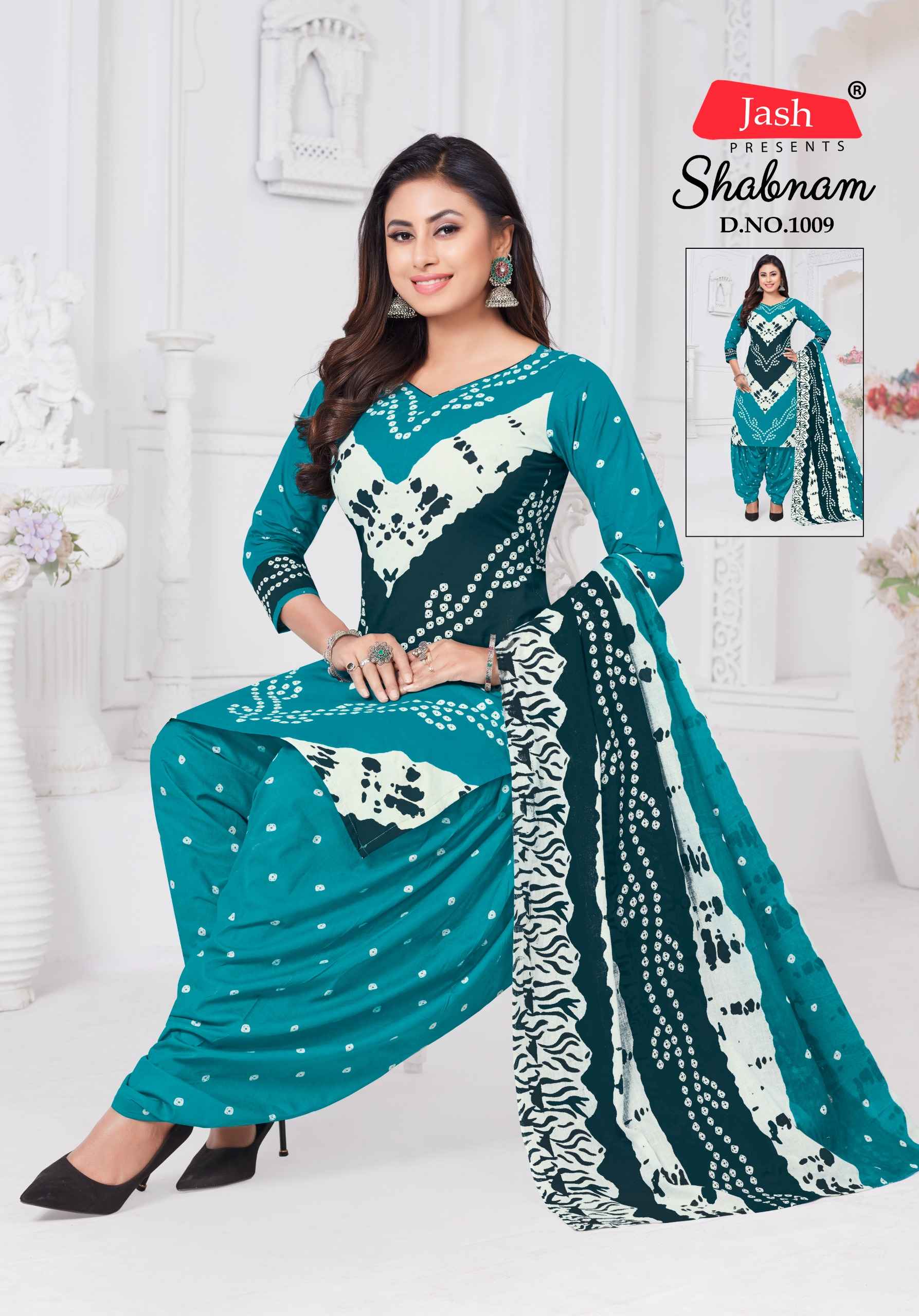 Jash Shabnam Cotton Printed Dress Material Collection ( 10 PCS CATALOG )