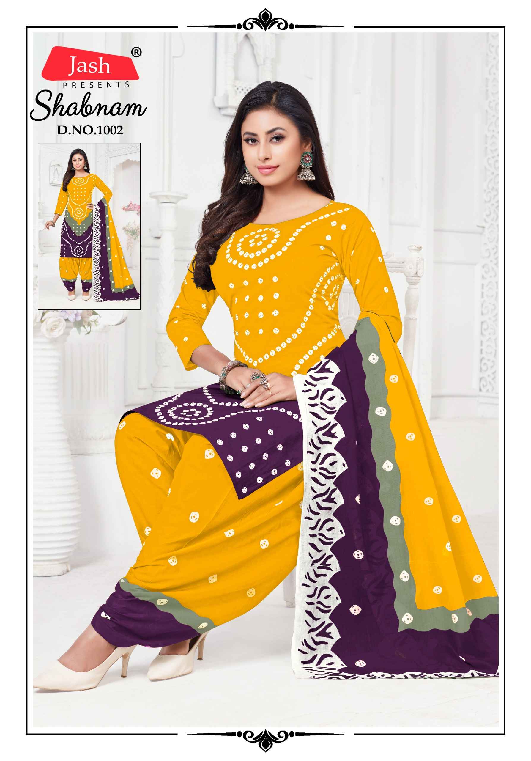 Jash Shabnam Cotton Printed Dress Material Collection ( 10 PCS CATALOG )