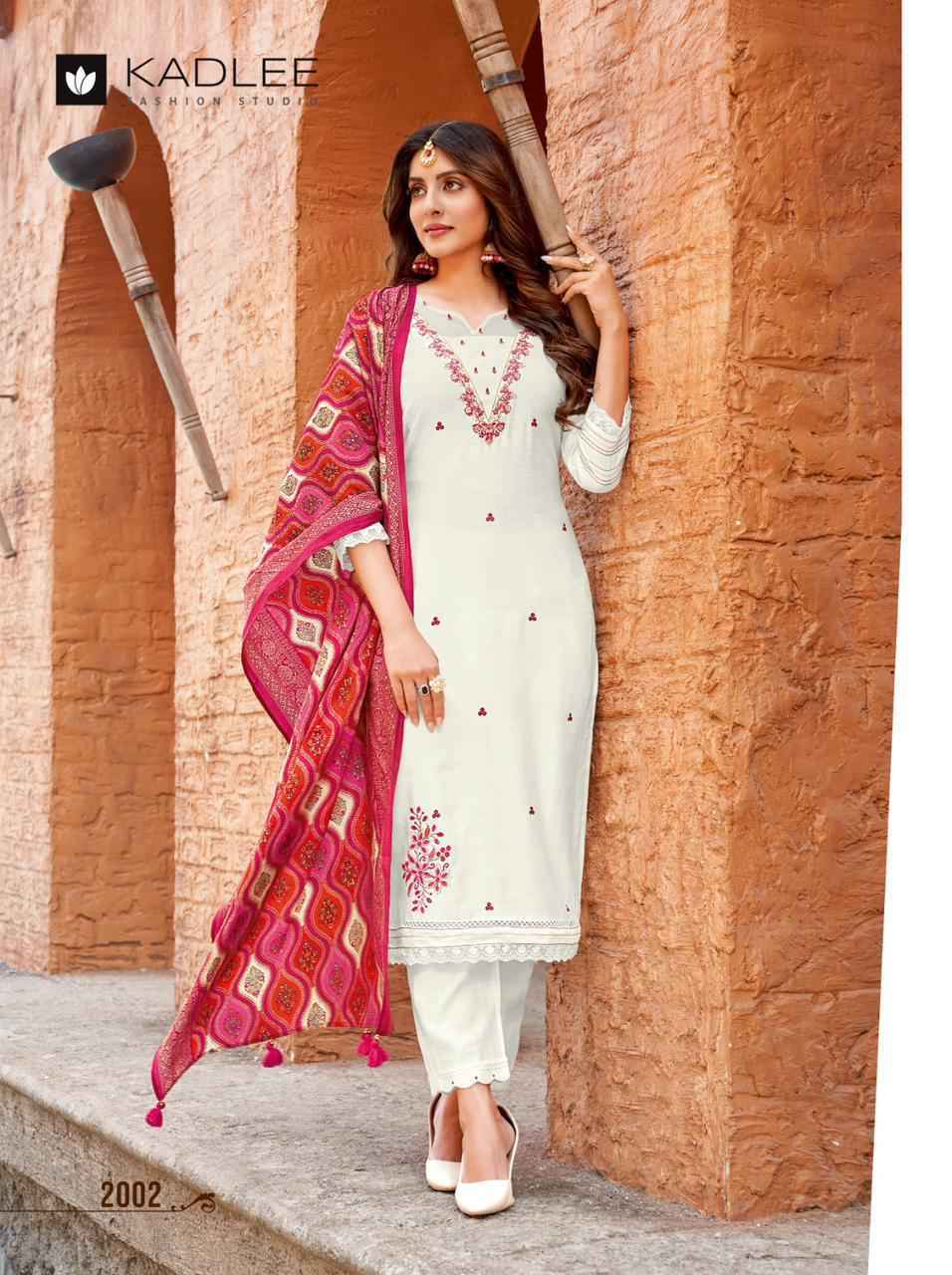 Kadlee Sahiyar Viscouse Kurti Combo Wholesale Price ( 4 Pcs Catalog )