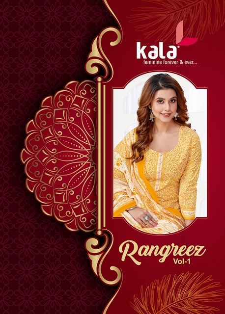 Kala Rangrez Vol 1 Cotton Dress Material Wholesale Price  ( 12 Pcs Catalog )