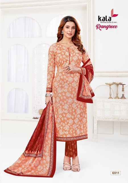 Kala Rangrez Vol 1 Cotton Dress Material Wholesale Price  ( 12 Pcs Catalog )