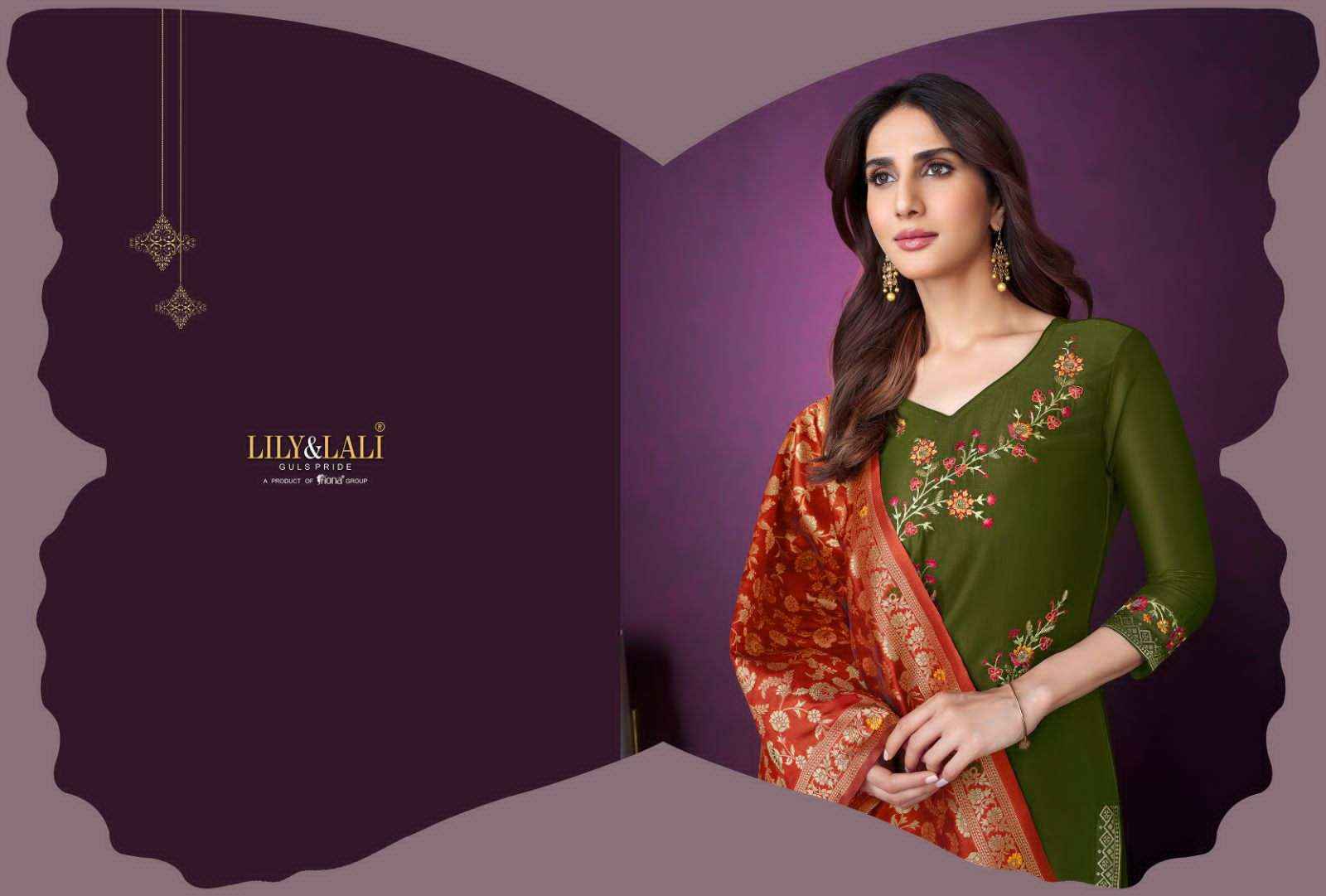 LILY & LALI DESIGNER MEENAKARI VOL 3 READYMADE DESIGNER SUITS ( 8 PCS CATALOG )