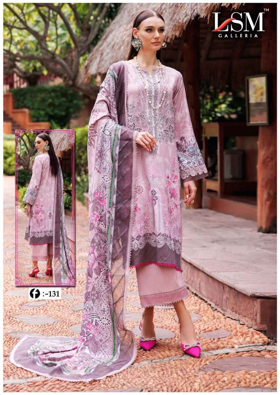 LSM Galleria Firdous Queen Lawn Vol 13 Lawn Cotton Salwar Kameez Wholesale Price ( 6 Pcs Catalog )