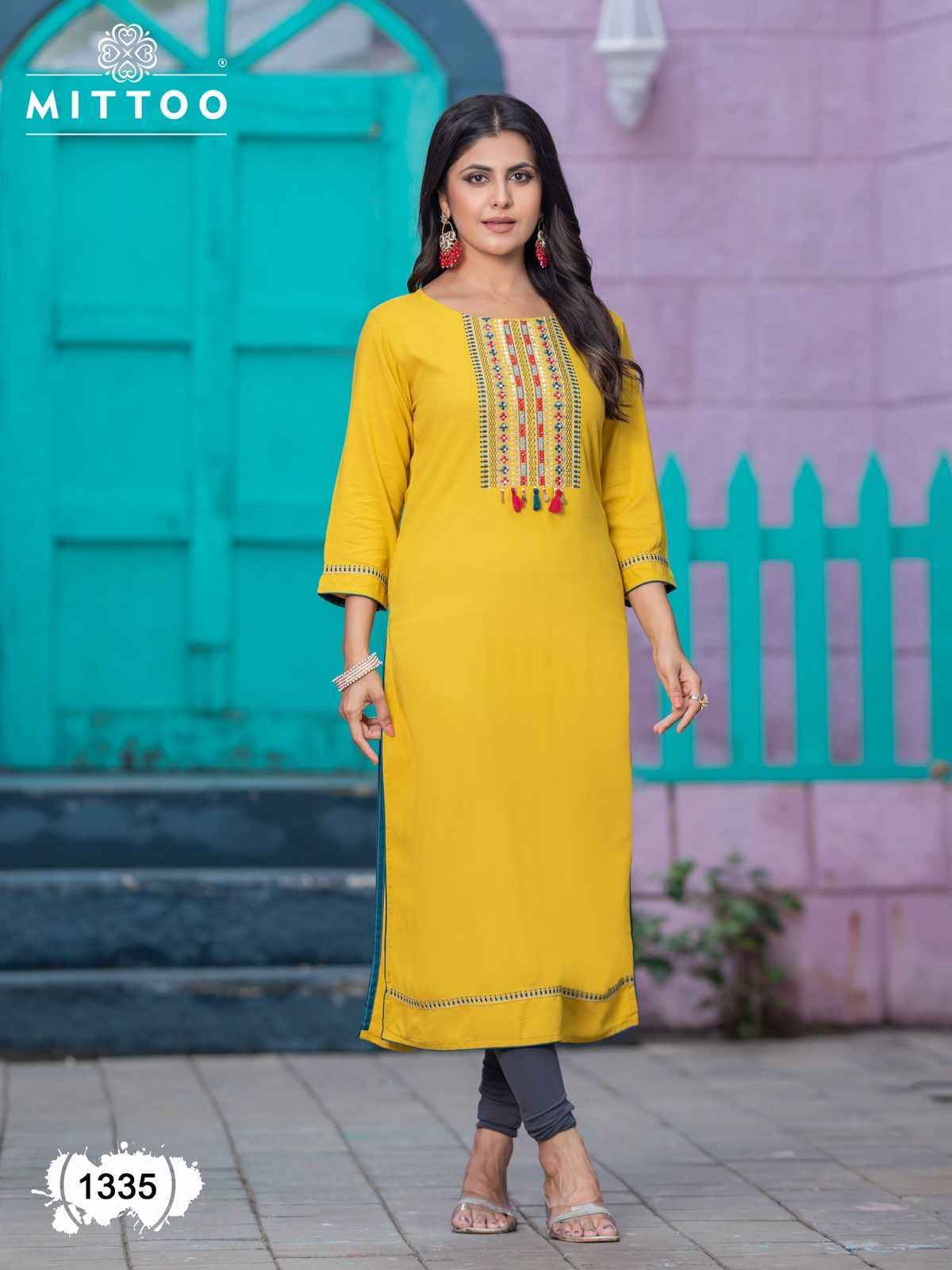 Mittoo Palak Vol 39 Rayon Kurti Wholesale Price ( 8 Pcs Catalog )