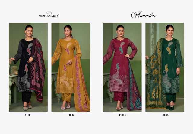 Mumtaz Arts Anamika Jam Silk Dress Material Wholesale Price (4 Pcs Catalog )