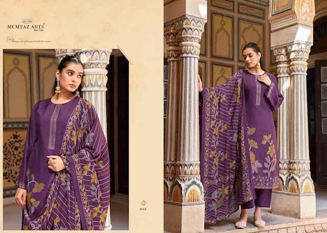 Mumtaz Arts Naqsh Viscouse Musline Dress Material Wholesale Price ( 4 Pcs Catalog )